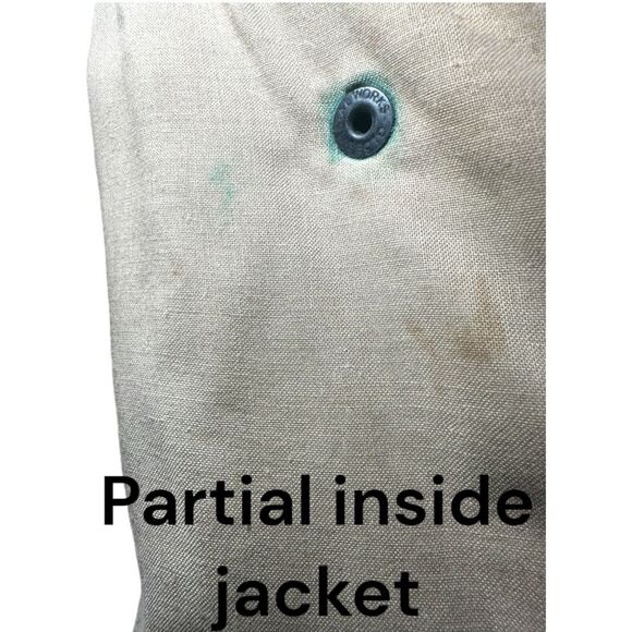 Vintage Airborne 100% genuine leather jacket. Size extra large tall.good - Picture 10 of 10